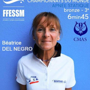 Béatrice Del Negro Visio'apnée
