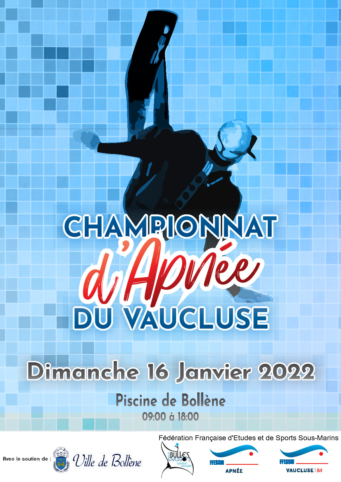 Affiche departementale 2022 Vaucluse