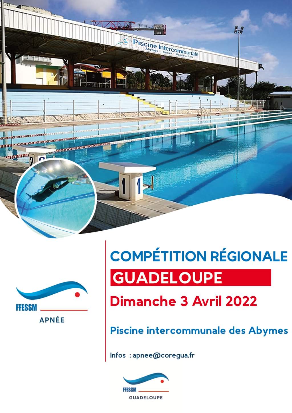 Affiche championnat régional Guadeloupe 2022